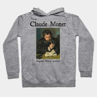 Auguste Renoir portrait by Claude Monet Hoodie